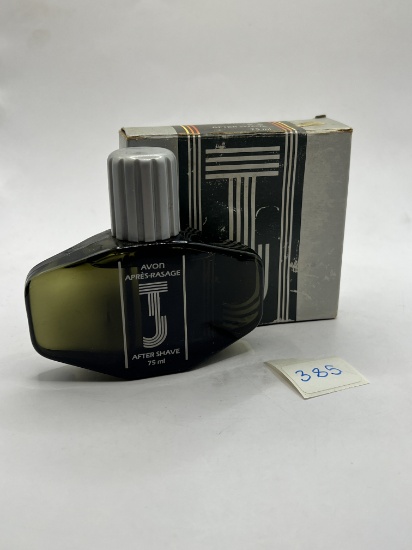 After shave Avon bottle with liquid