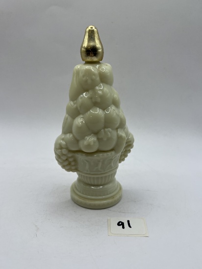 White fruit assortment Avon bottle