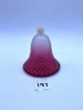 Pink bell Avon bottle