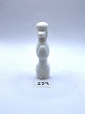 White poodle Avon bottle