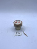 Small with pink lid Avon bottle