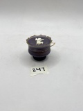 Purple small Avon bottle