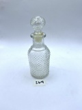 Clear Avon bottle