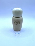 Round white soap dispencer Avon