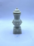 White statue Avon bottle