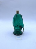 Green horse Avon bottle