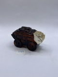 Brown carriage Avon bottle