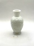 White vase Avon bottle