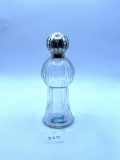 Clear Avon bottle