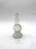 Small clear Avon bottle