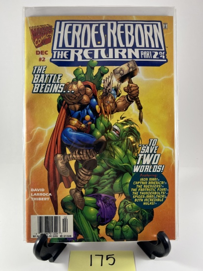 Heroes Reborn The Return Part 2 of 4 Comic - Marvel Comics #2 Dec