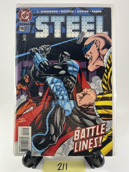 Steel #16 Battle Lines   DC Comics