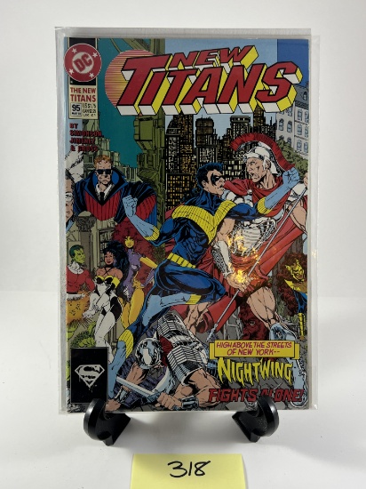 New Titans Comic Issue #95 in  by DC Comics
