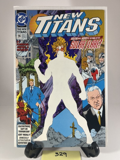 New Titans #96 Solar Flare Comic in DC Comics 1993