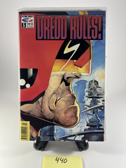 Dredd Rules Issue 5  Fleetway Quality 1990