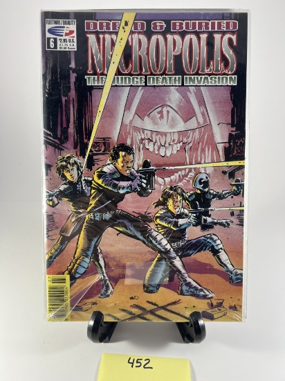 Judge Dredd Necropolis The Judge Death Invasion  Fleetway Quality Issue 6