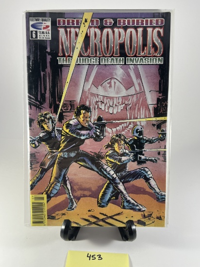 Dredd & Buried Necropolis The Judge Death Invasion Issue #6 Fleetway Quality Comics