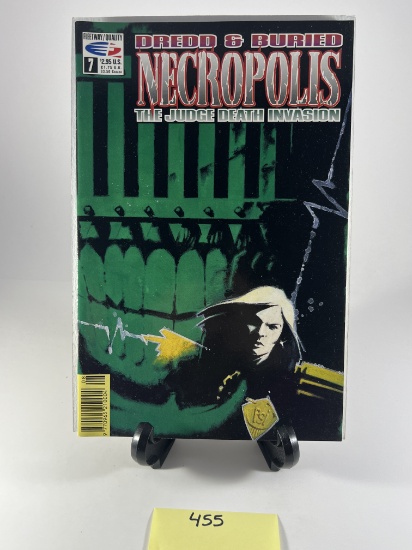 Dredd & Buried Necropolis The Judge Death Invasion Issue 7 Quality Comics
