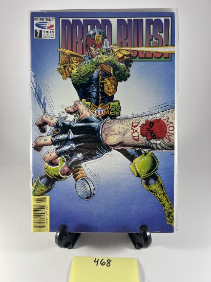 Judge Dredd Rules Issue 7  Fleetway Quality Comics