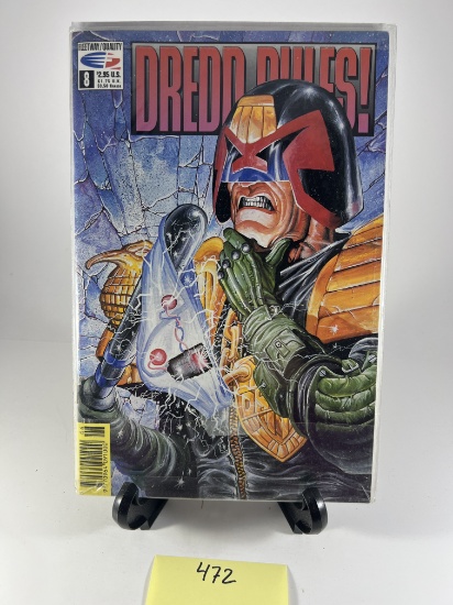 Dredd Rules Issue 8  Fleetway Quality Comics