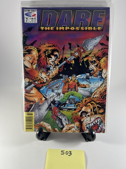 ** Dare The Impossible Issue #7  Fleetway Quality