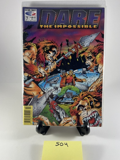 Dare: The Impossible Issue #7 Fleetway/Quality