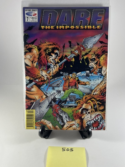 Dare The Impossible Comic Issue 7 Fleetway Quality