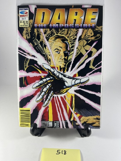 Dare The Impossible Issue 12 Comic Book Fleetway Quality Comics