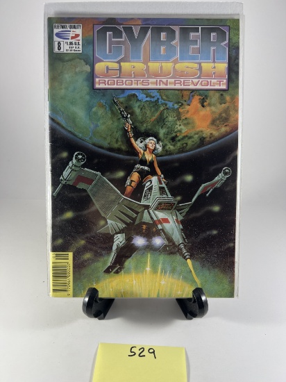 Cyber Crush Robots in Revolt Issue #8 Fleetway Quality