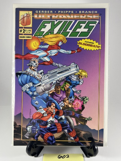 Exiles Ultraverse #2 Malibu Comics Featuring Bloodbath