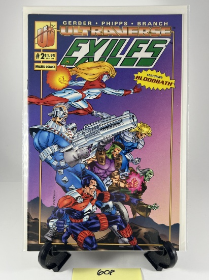 Exiles #2  Malibu Comics