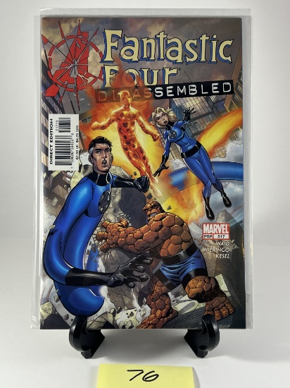 Fantastic Four #517 Disassembled Direct Edition Marvel Comic