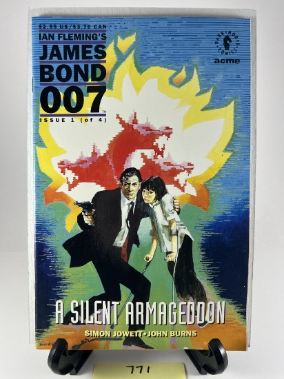 Ian Fleming's James Bond 007 A Silent Armageddon Issue 1 (of 4) Dark Horse Comics June 1993