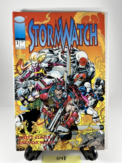 StormWatch Issue 1  Image Comics 1993 Scott Clark Trevor Scott