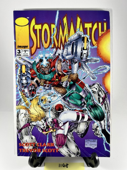 Stormwatch #3 Jul 1993  Image Comics Scott Clark Trevor Scott