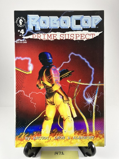 Robocop Prime Suspect #4 of 4  Dark Horse Comics 1993