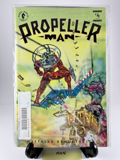 Propeller Man #4  Dark Horse Comics Matthias Schultheiss