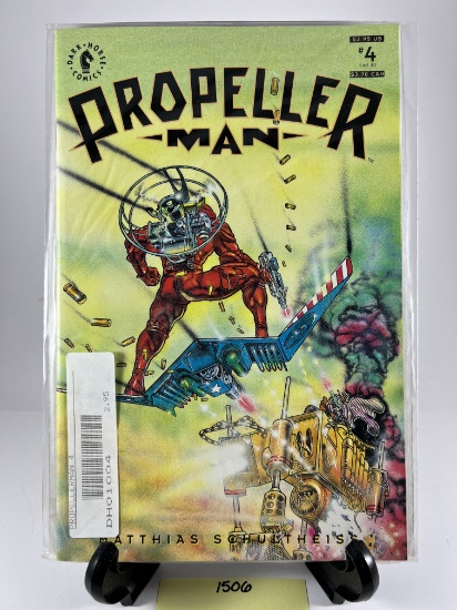 Propeller Man issue number 4 from Dark Horse Comics