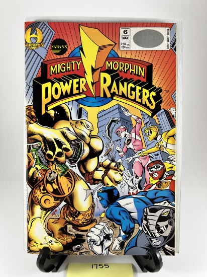 Mighty Morphin Power Rangers Issue #6 May 1995 Comic Book  Hamilton Comics