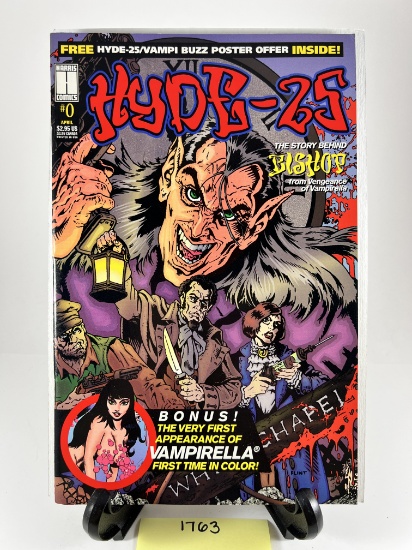 Hyde-25 Number 0 Comic  Harris Comics