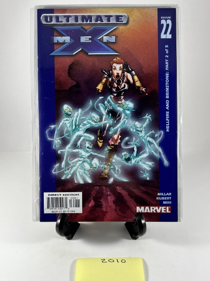 *Ultimate X-Men #22 titled Hellfire and Brimstone Part 2 of 5 published in 2003 by Marvel Comics