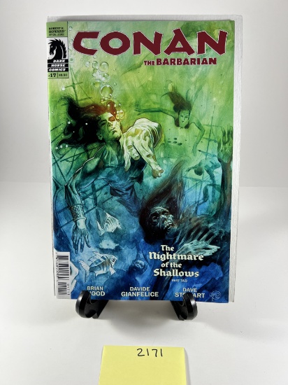 Conan the Barbarian #17 - The Nightmare of the Shallows Part Two -  - Dark Horse Comics