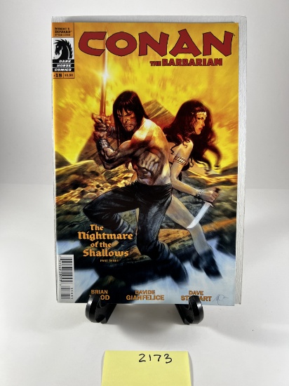 Conan the Barbarian: Issue #18 Dark Horse Comics The Nightmare of the Shallows Part Three