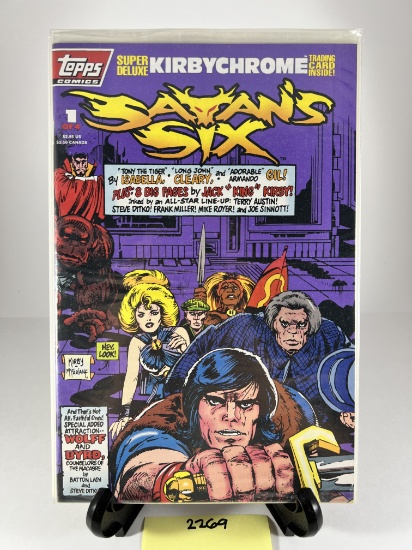 Satan's Six #1 (of 4) Topps Comics Super Deluxe KIRBYCHROME