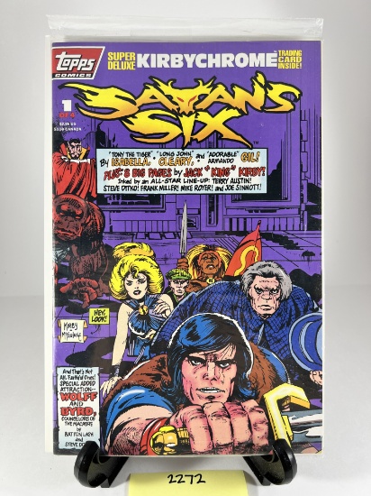 Satan's Six Comic #1  Topps Comics Super Deluxe Kirbychrome Edition