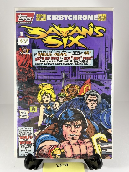 Satan's Six #1 Comic Book Super Deluxe by Topps Comics
