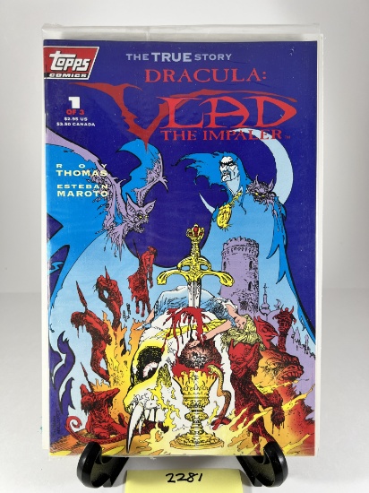 Dracula: Vlad the Impaler published by Topps Comics