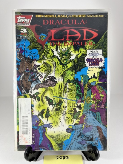 Dracula: Vlad the Impaler #3 (1993) by Topps Comics -