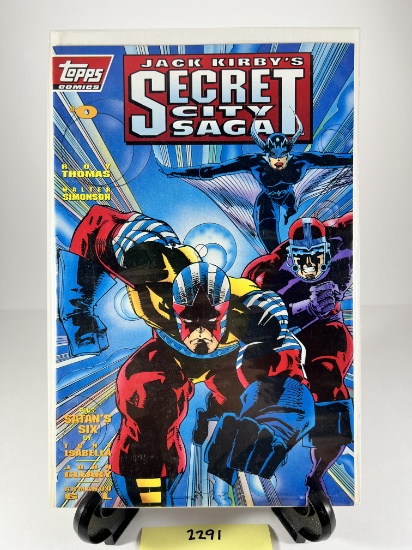 Jack Kirby's Secret City Saga #0  Topps Comics