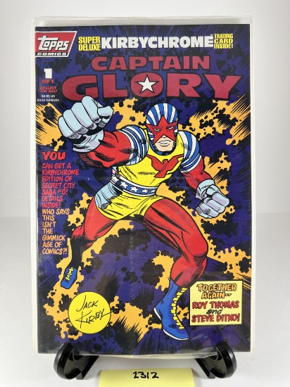 Captain Glory #1 Super Deluxe Kirbychrome -   - Topps Comics